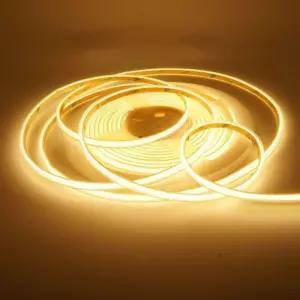 DC12V용 6mm 튜브타입 COB 슬림 면발광 LED바 5M롤 웜화이트LED엘이디 차량용LED 자동차LED 킥보드LED LED