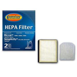 리카용 환경 관리 교체 HEPA 진공 필터: RF15, 1500P, 1500M, 1800S 및 단순성: S24, S20, S18 2 필터