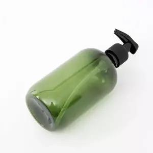 욕실 디스펜서 원통 샴푸용기 그린 500ml 리필용기 바디워시통