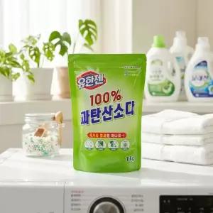 유한양행 유한젠 과탄산소다 산소계표백제 리필 1kg X3개