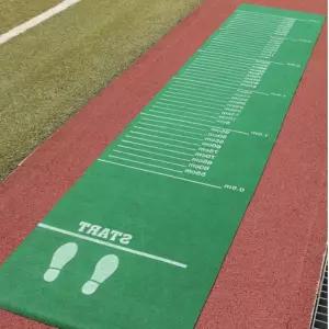 제자리멀리뛰기 매트 학교 체력장 훈련 기록 측정판교구 체육 실내 단체 게임 멀리띠기
