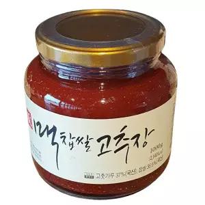한국맥꾸룸 전통식품 한국맥꾸룸 국산 전통 맥찹쌀고추장 1kg