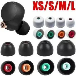 소니 WF1000XM5 이어팁 소프트 이어폰 귀마개 용 6Pcs 교체 실리콘 이어