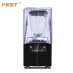 FEST 스무디 블렌더 빙수 기계 1.8KW 1.5L 저소음 쉴드 셰이버 크러셔 상업용