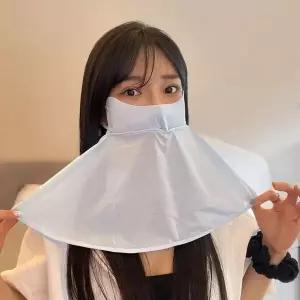 [하프클럽/셀러허브_아웃도어]얼굴 햇빛가리개 햇볕차단 마스크 블루