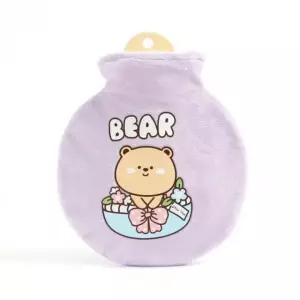 워터핫팩 곰 고무 애니멀 원형 물주머니 보온 물주입 보온물주머니
