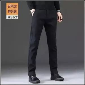 보니따스 바지 면 캐주얼 가을 남성 스판 긴 일자 ADOR3