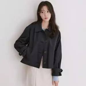 [롯데백화점]로엠 숏 트렌치코트(2colors)_RMJTE23R11