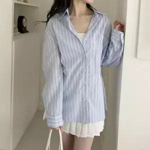 쉬폰블라우스 여자 여자셔츠코디 여성 블라우스 가을