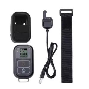 Go Pro WiFi 원격 제어 및 충전기 케이블 손목 스트랩 방수 고프로 케이스 Hero 8 7 6 5 Black 4 Session 3
