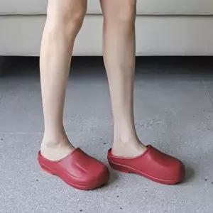 빅사이즈 가을신상 뮬슬리퍼 가을 패션샌들 샌들 힐