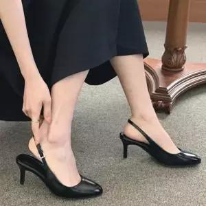 여성구두 여성신발 베이직 웨지힐 슬링백힐 슬링백