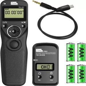 Camera Wireless Shutter Remote Release Control TW283 Compatible with Fujifilm GFX50S X-Pro2 X-H1