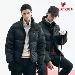 [무료배송] [MUSPORTS] [MU SPORTS] 엠유스포츠 25FW 남성 로고 자가드 다운