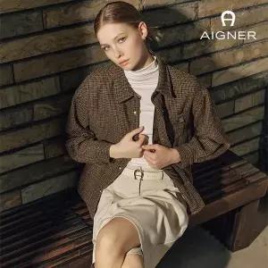 [아이그너][무료배송] [아이그너] 아이그너 울혼방 체크자켓
