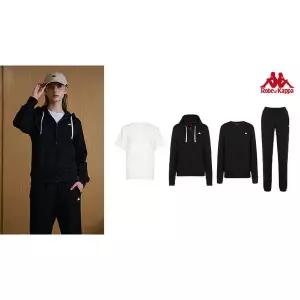 [무료배송] [ROBE_DI_KAPPA] 24FW 최신상] 로베디카파 후드집업+셋업+반팔티 4종세트 (여성)