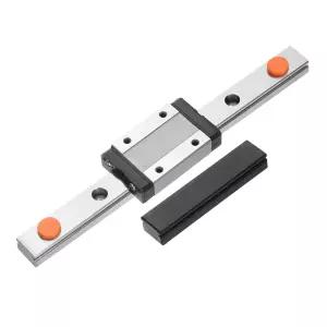 Uxcell MGN12 150mm 선형 가이드 레일 슬라이딩 캐리지 블록 베어링 강철 및 플라스틱 미니 DIY 3D 프린터