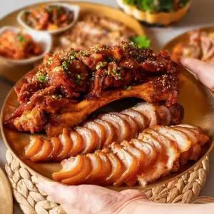[HAPPC인증] 잡내없는 흑마늘 무뼈족발 500g(새우젓포함)