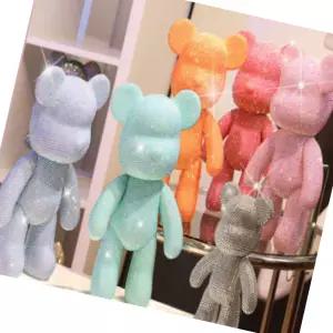 자수인형 퍼플 (대) K 1set 봉제 솜 공방 캐릭터 만들기 DIY 보석 보석곰 선물 공작 공예 비즈 취미 정성들