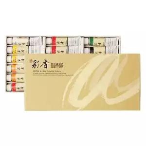 알파 골드 한국화물감 채향 15ml 18색 미