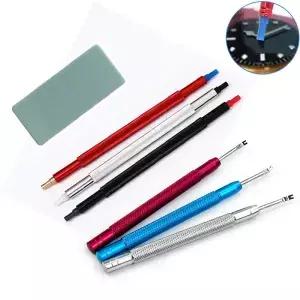 4/7PCS 시계 핸드 프레 서 푸셔 피팅 세트 키트 제조 업체 수리 도구에 대 한 바늘 손목 고무 머리
