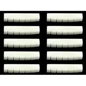 에피폰 기버슨 레폴 LP용 10x 본 기타 너트 43x6x8.5mm 화이트
