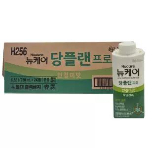 뉴케어 당플랜 프로 인절미맛 230ml 24팩영양식 페트 균형유동식 식사대용 대용식 어르신선물 요양원 케어