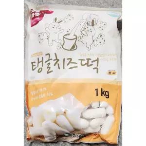 치즈떡 (소울 탱글 약86알 1K) 분식재료 볶이 볶이사리 볶이떡 쫄깃한볶이떡 맛있는볶이떡 볶이요리