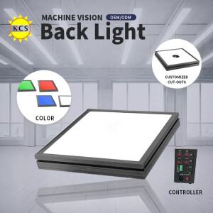 KCS LED 백라이트 평면광 머신 비전 플랫 소스 검사 감지 DC 24V 인식 백램프