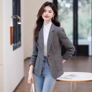 모직 캐주얼 춘추 추동 정장 코트 여성패션 자켓 양복 DL3