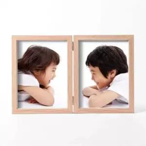 포토프레임 접이식 2단 액자(6x8) 스토리액자 사진액자
