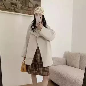 여친 롱 하프 캐주얼 차이나 카디건 봄가을 싱글 상의 트렌치코트 데일룩 슬림핏 트렌드 DAOL3