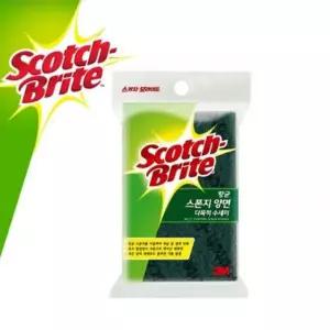수세미 브라이트 다목적 양면 스폰지 3M 스카치 중 올 3M 스카치브라이트