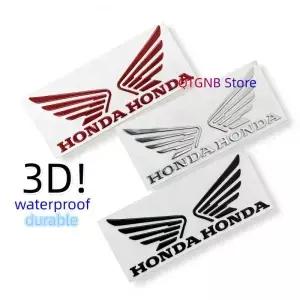 호넷 NT1100 CBR CB 섀도우 PCX VFR XADV ADV 포르자 모든 모터사이클 액세서리용 3D 로고 스티커 윙 탱크