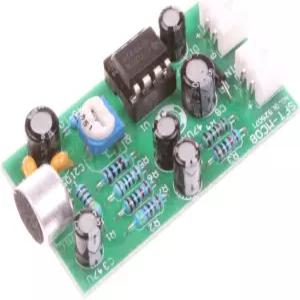 NOYITO 12V 고충실도 마이크 픽업 모듈 소음 감소 앰프 보드 고감도 키트 - 조절 가능한 감도