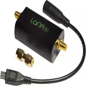 라나 HF v2 - RF 및 소프트웨어 정의 라디오(SDR)를 위한 초저잡음 LF MF 증폭기 LNA 모듈 바이어스 티 USB