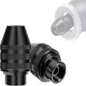 멀티 드릴 척 키리스 M7 M8 0.3-3.2mm 미니 비트 어댑터 회전 공구 조각기 액세서리 M7x0.75 쇼트