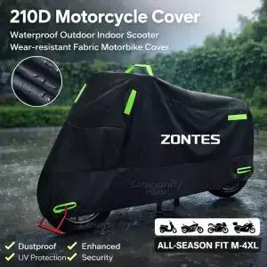 Zontes G1 125 ZT125 U 310X 오토바이 커버 방수 야외 스쿠터 UV 프로텍터 레인