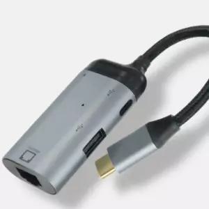 기가비트 이더넷 USB C타입 유선 네트워크 어댑터케이블 RF 전선 RF커넥터 TV 풀링 전원 SMA 티비 로프 고