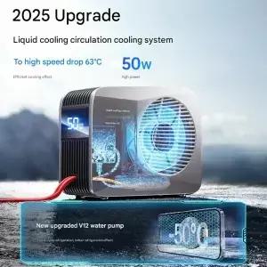 액체 냉각 통합 라디에이터 Nishen 휴대폰 수냉식 반도체 50W 냉동