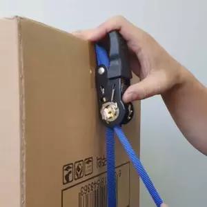 화물차 자동바 짐바 소형 깔깔이바 25mm x 8m 깔깔이바