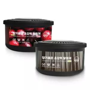 카쏙 향기품은 고체형 탈취제 피톤치드차량 공기 냄새제거제 탈취재 실내