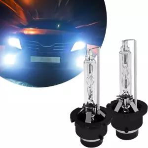 SamWinGear D2S 히든 헤드라이트 전구 2PCS 35W 초밝은 D3S 자동차 오리지널 교체 조명 12V 하이빔 로우빔