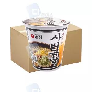 사리곰탕 61g 소컵 60개라면 사발 곰탕라 형라 안매운라