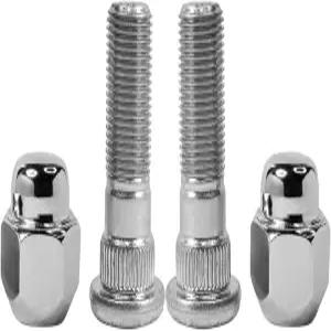 미스토 4PCS M12x1.25 크롬 휠 러그 스터드 너트 세트 28365FE001 스바루 포레스터 크로스트렉 아웃백 WRX