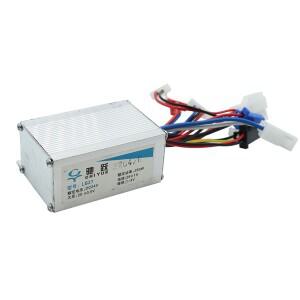 자전거 브러시 컨트롤러 스로틀 그립 키트 24V 36V 48V 250W 전기 스쿠터 전자 개조 세트