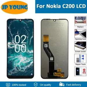 6.09 Nokia C200 LCD 디스플레이 터치 스크린 Digiziter 어셈블리 c200 화면 용