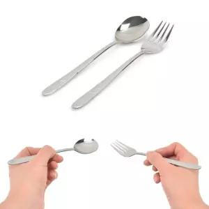 스텐 어린이집 도시락 어린이 수저 포크 1세트 7호