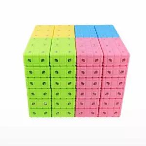 [룽스_64]회전 어린이장난감 자석 벽돌 블럭 48p