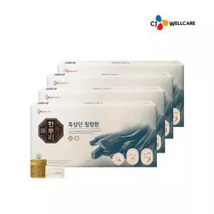 [사은품증정][CJ공식] 한뿌리 흑삼단 침향환 24환 4박스